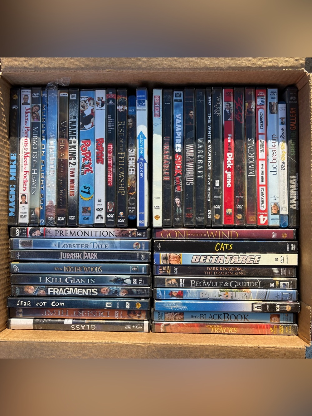 5/$8 - Various DVD Movies